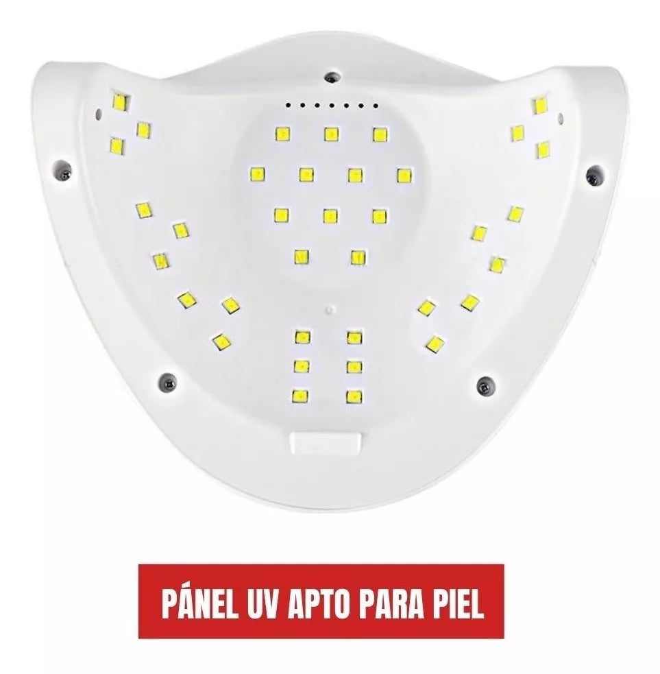 Lámpara Uñas Led-Uv Sunx 54w Profesional Color Blanco