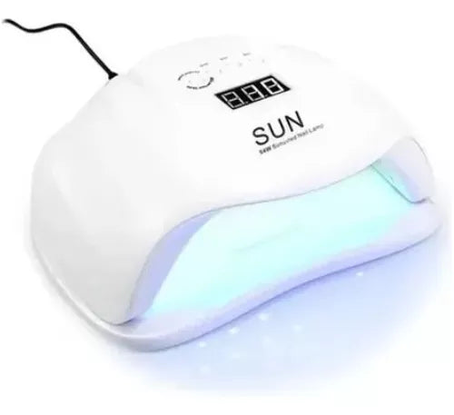 Lámpara Uñas Led-Uv Sunx 54w Profesional Color Blanco